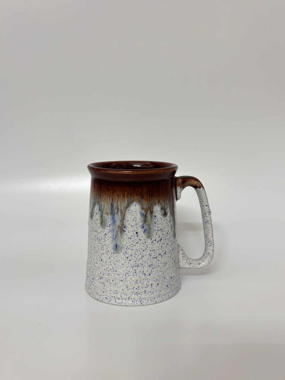 Luxury Speckled Glazed Ceramic Beer Mug