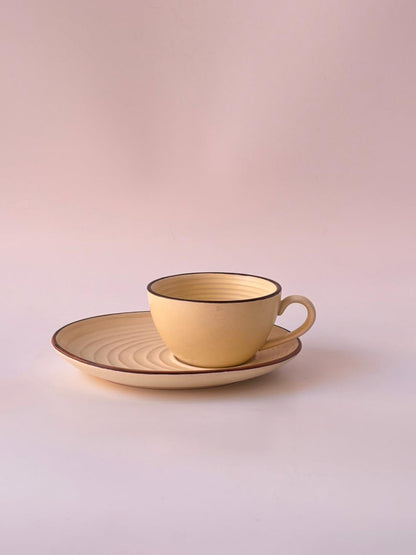 Luxury Premium Porcelain Tea Cup & Saucer Set – 200 ml