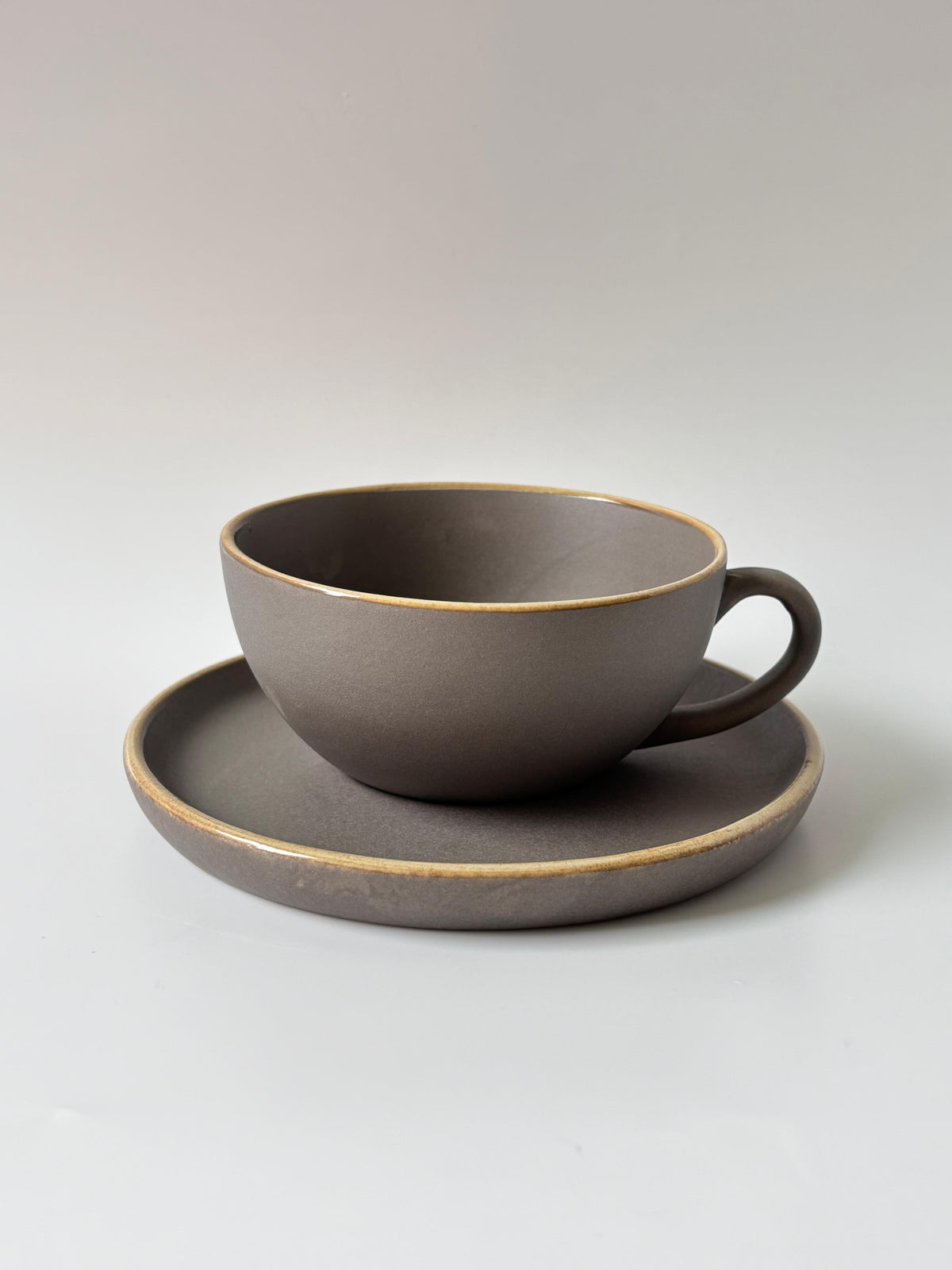 Hunar Ceramic Cappuccino Cup & Saucer
