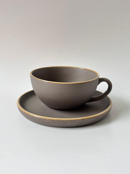 Hunar Ceramic Cappuccino Cup & Saucer
