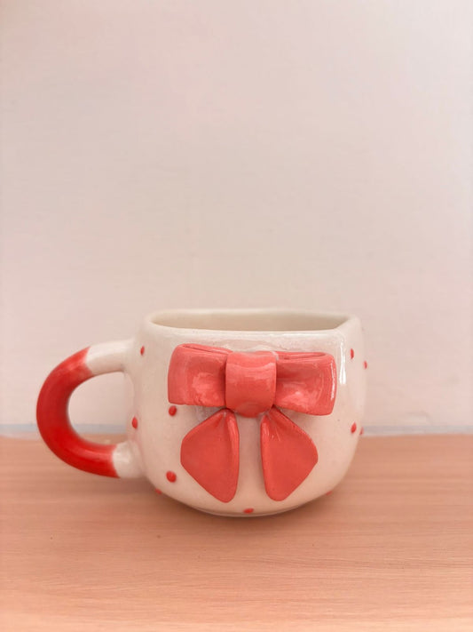 Pink Bow Mug