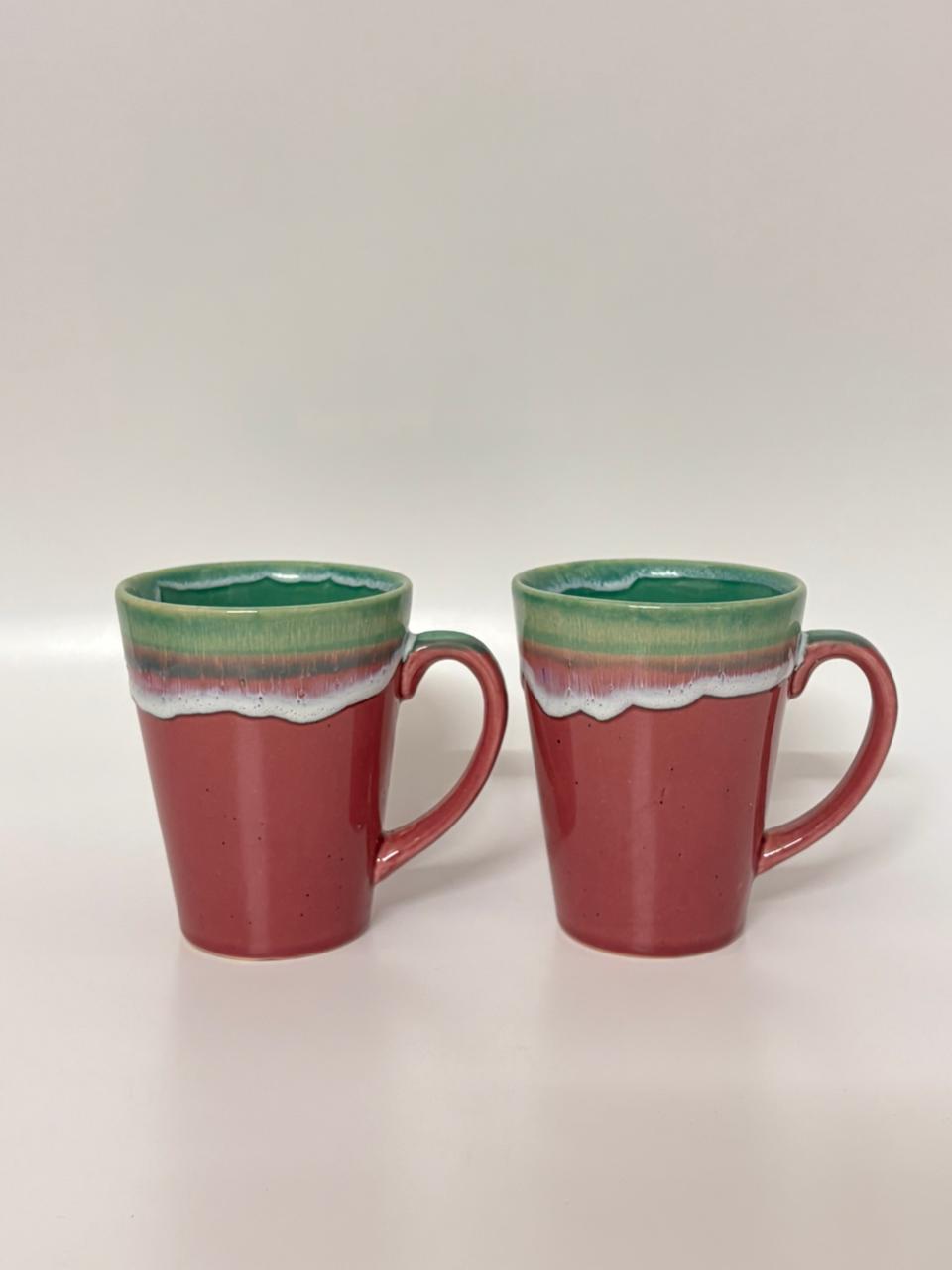 Studio Pottery Rustic Ember Ceramic  Mug