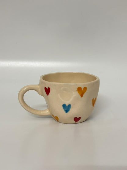 Heart Sprinkle Ceramic Mug