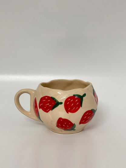 Strawberry Garden Ceramic Mug