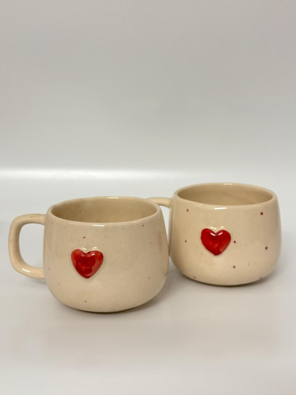 Heart Charm Coffee Mug