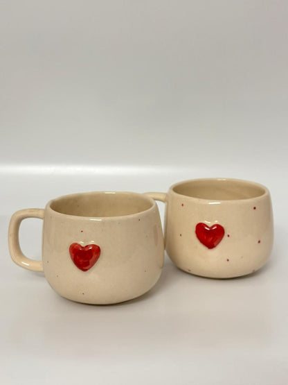 Heart Charm Coffee Mug
