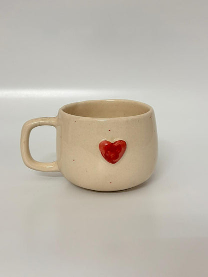 Heart Charm Coffee Mug