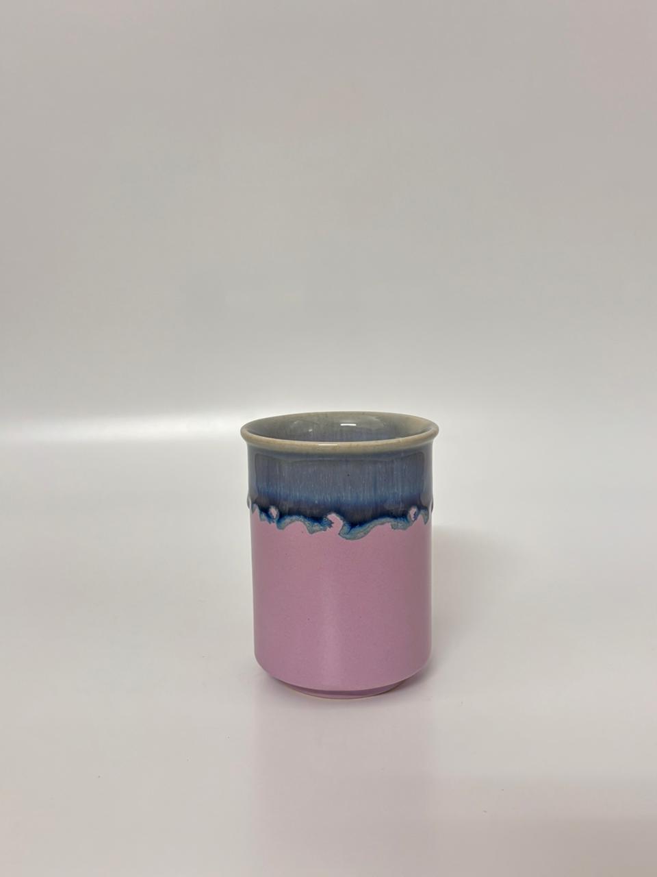 Ripple Rim Stoneware Tumbler – Set of 2