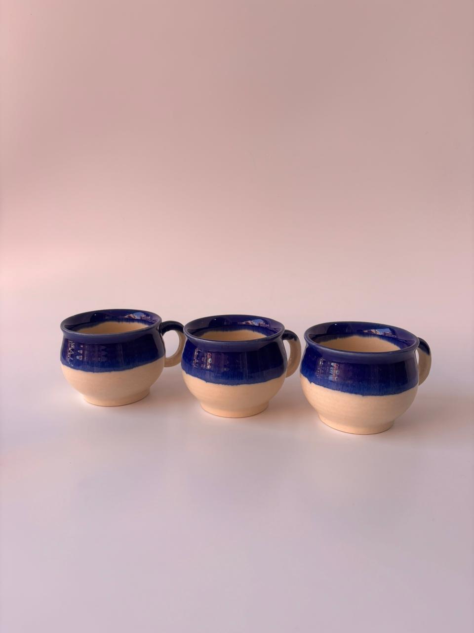Handcrafted Ceramic Tea Cups – Set of 6
