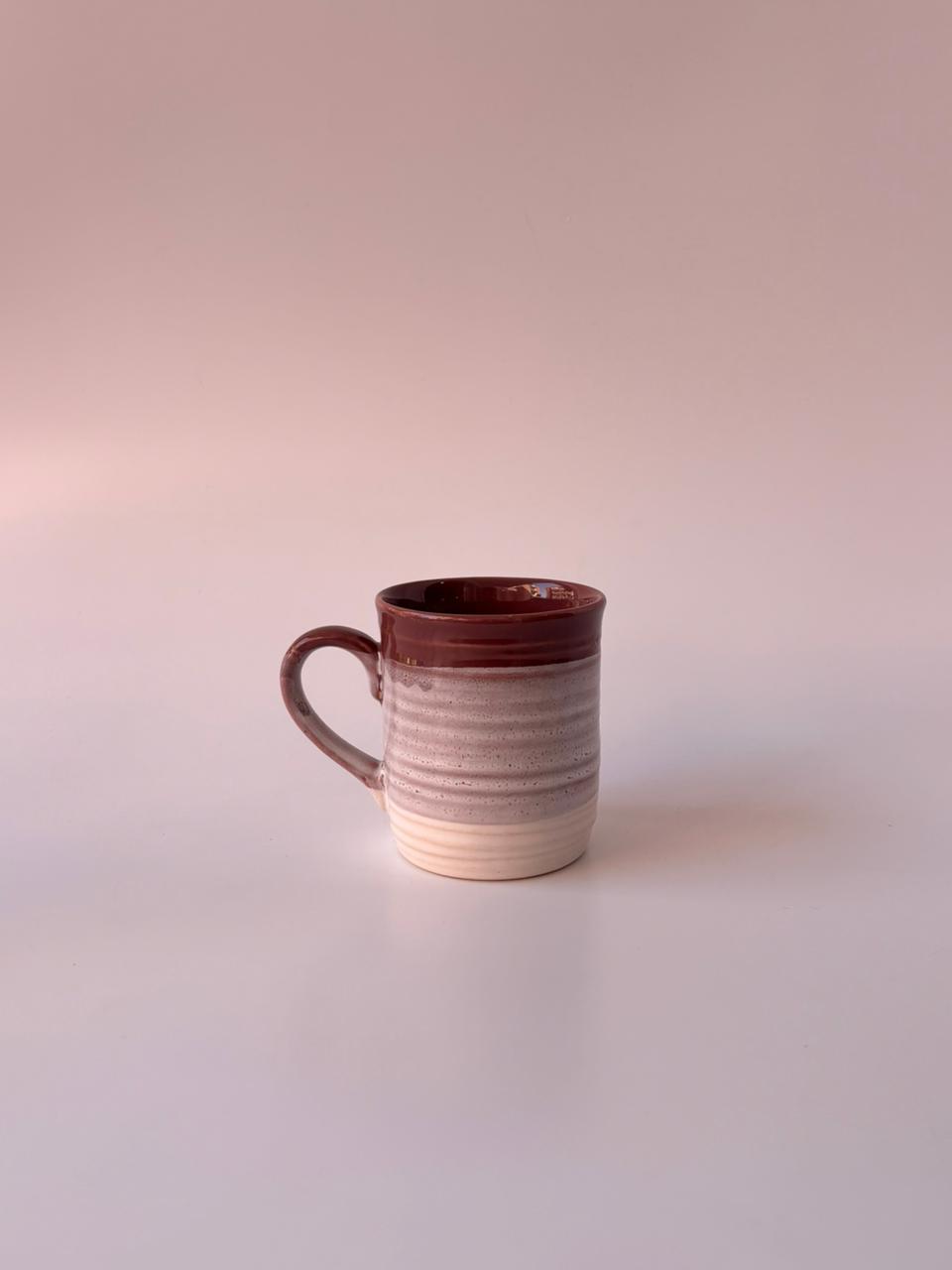 Rust Aura Ceramic Mug – Set of 6