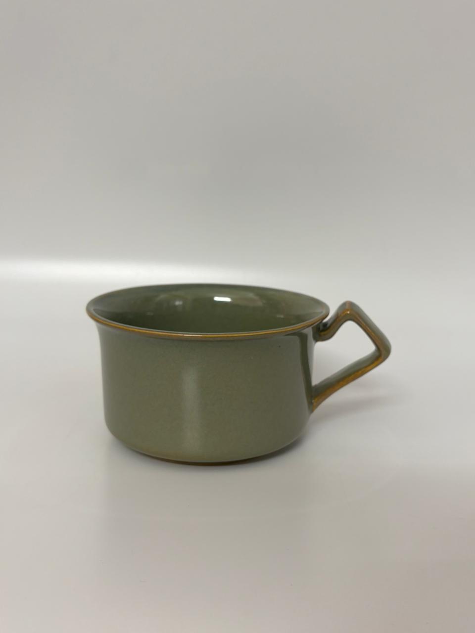 Luxury Olive Green Glazed Ceramic Maggie Mug