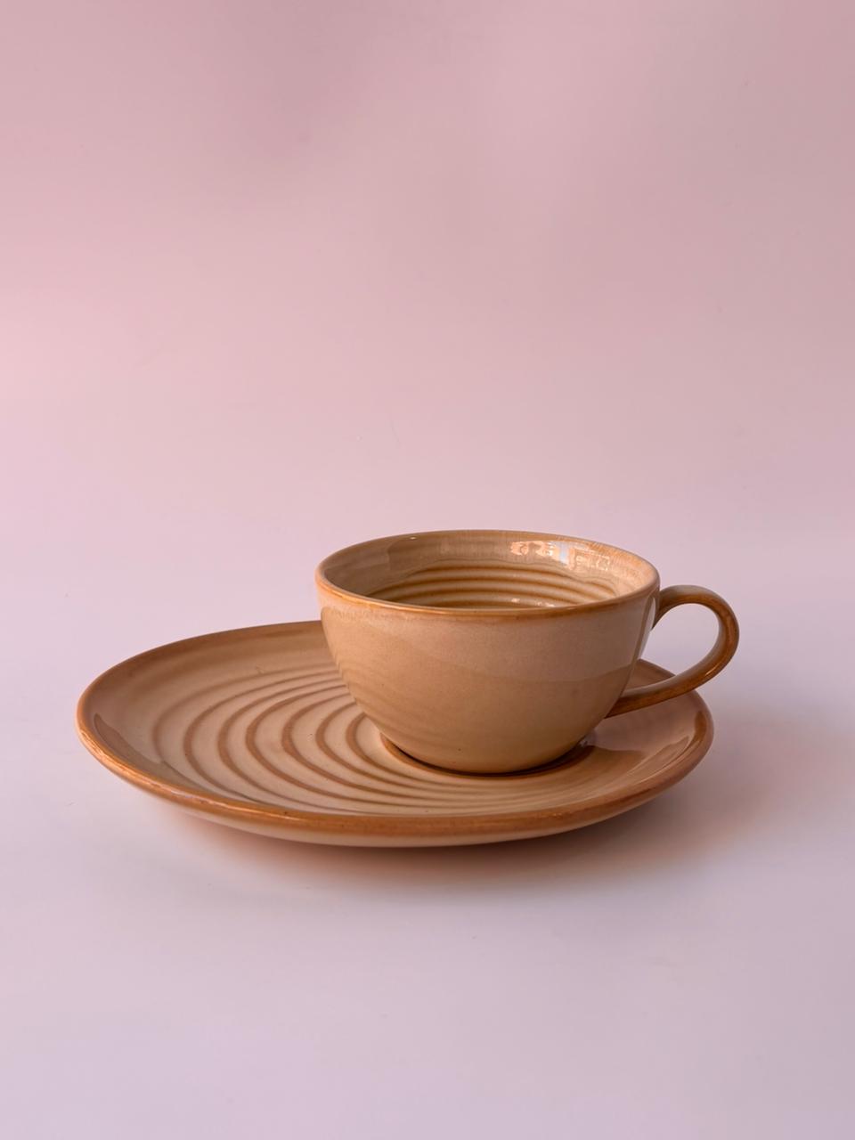 Luxury Premium Porcelain Tea Cup & Saucer Set – 200 ml