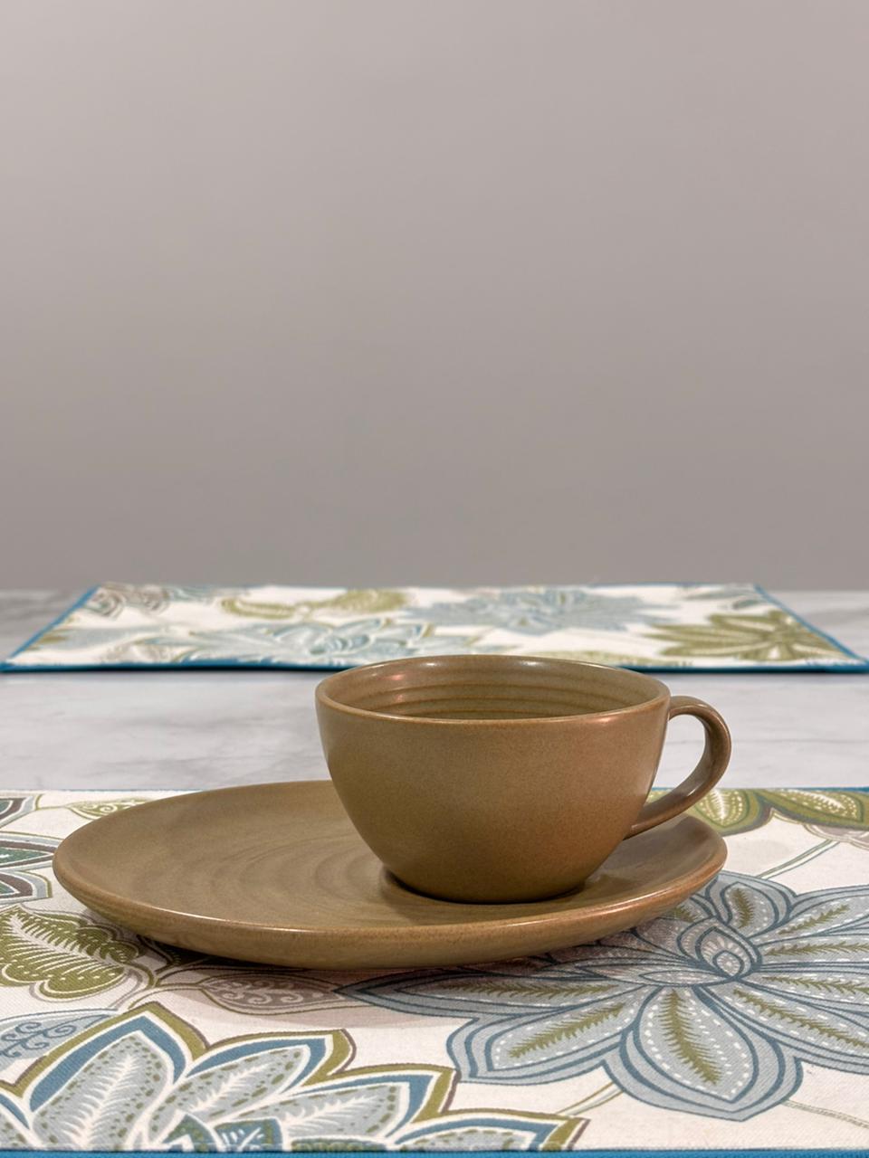 Luxury Premium Porcelain Tea Cup & Saucer Set – 200 ml