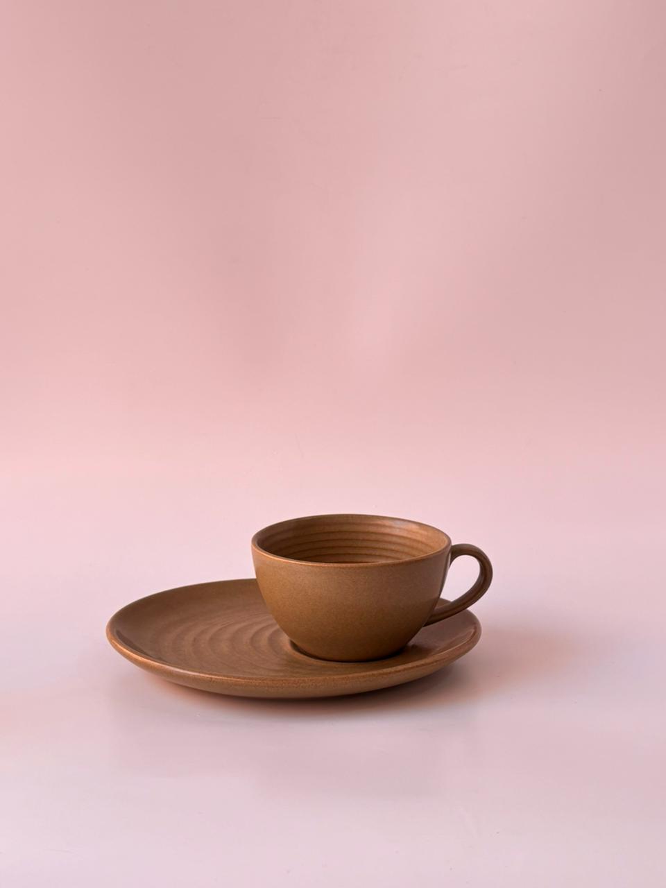 Luxury Premium Porcelain Tea Cup & Saucer Set – 200 ml