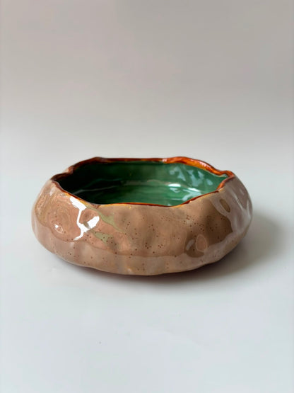 Handmade Organic Glazed Ceramic Bowl Set