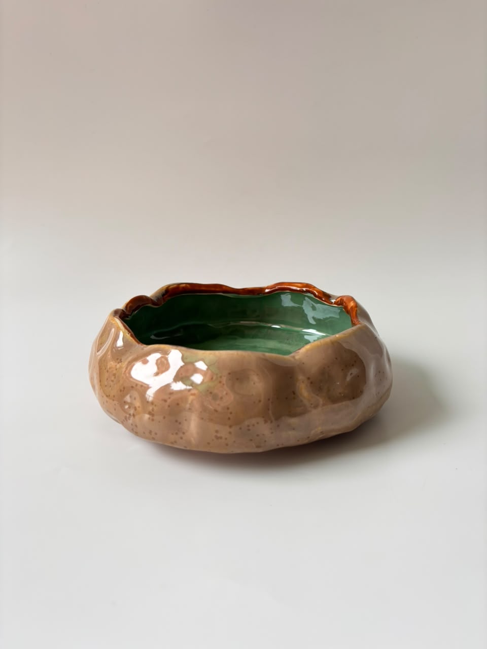 Handmade Organic Glazed Ceramic Bowl Set