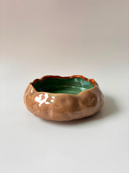 Handmade Organic Glazed Ceramic Bowl Set